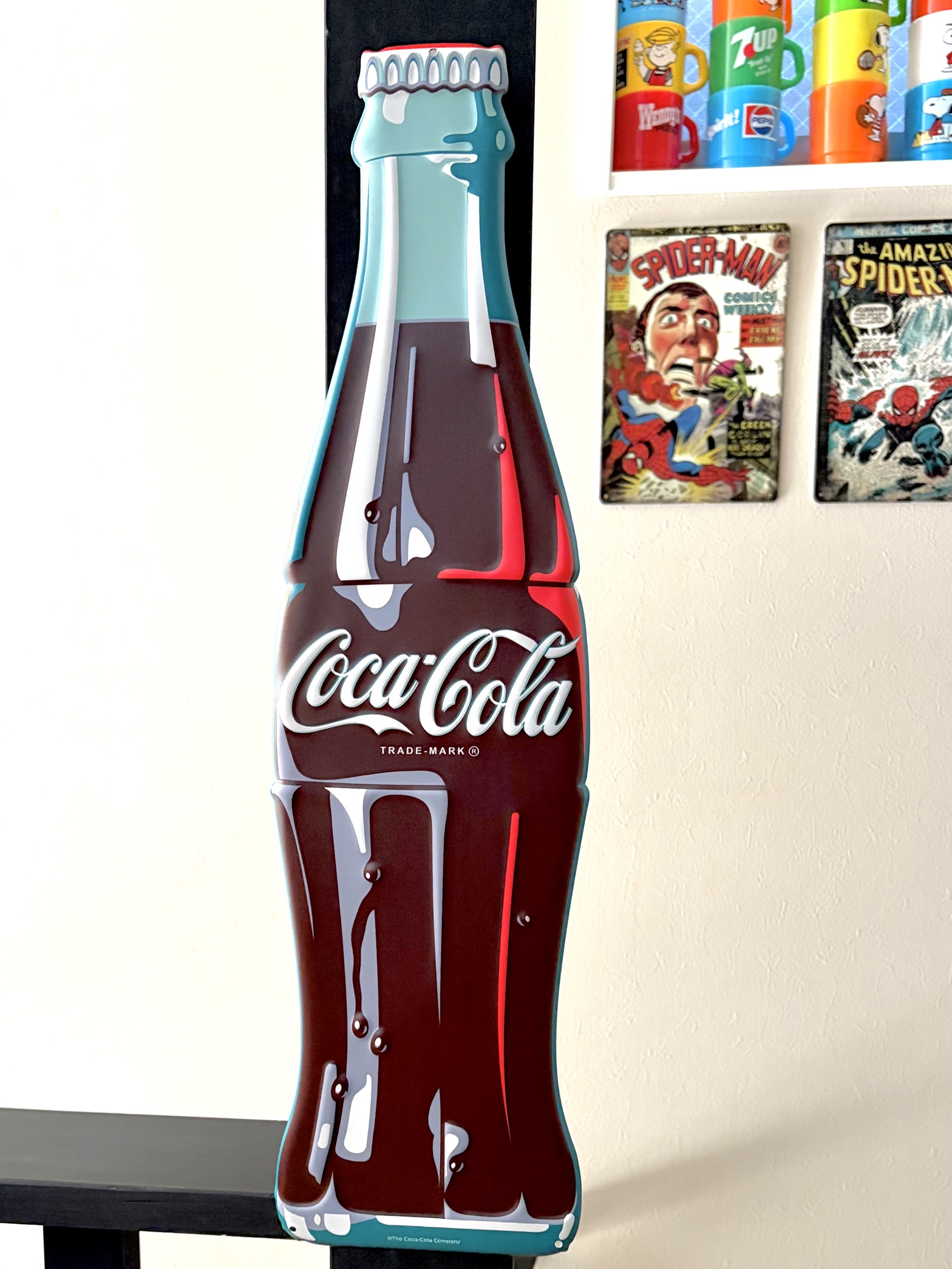 コカ・コーラ　ビッグダイカット　コンツアーボトル　LA直輸入