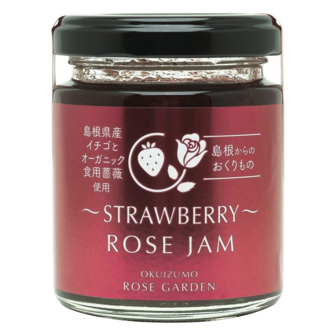 奥出雲薔薇園 / 薔薇香るイチゴのミックスジャム 100g
