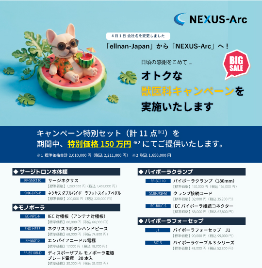 獣医科キャンペーン