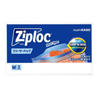販促品 ジップロック フリーザーバッグMサイズ3枚入