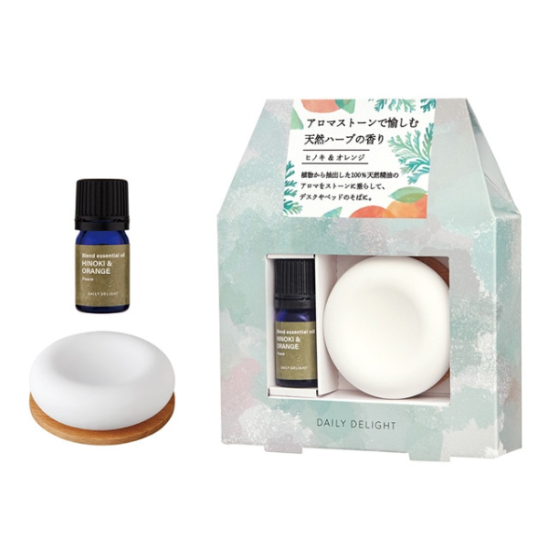 【B】デイリーディライト　アロマを愉しむストーンギフト（1本）