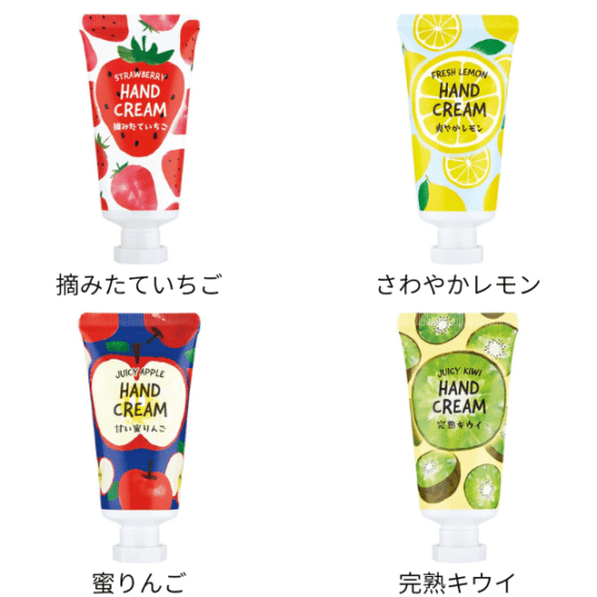【B】フルーツの森　ハンドクリーム 30ml　各4種類