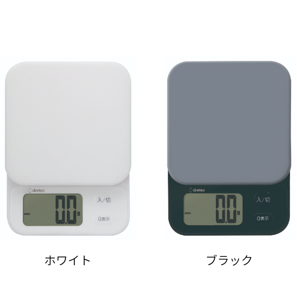 ドリテック　デジタルスケール「ブランジェ」3kg　各2色