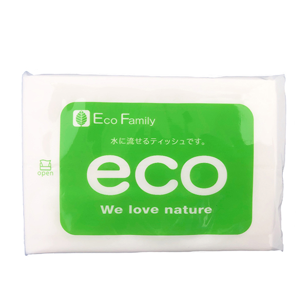 【ZA】エコポケットティッシュ 8W