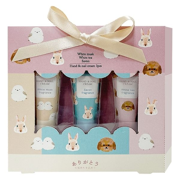 【I】アニマルハンドクリーム3Pセット  各10g