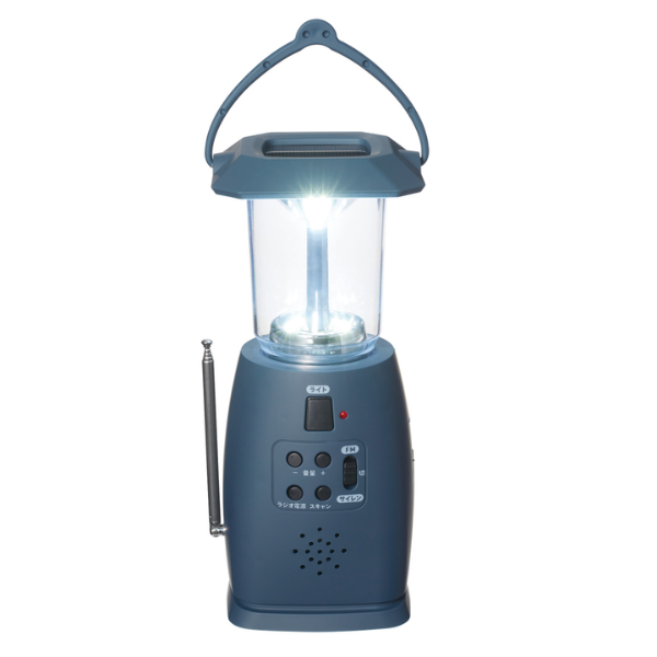 【E】モシモニソナエル マルチ電源ラジオランタン