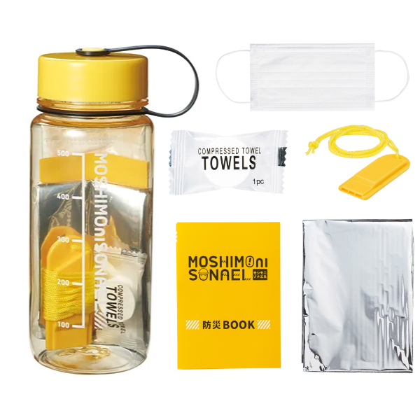 【E】モシモニソナエル 防災備蓄ボトル6点セット