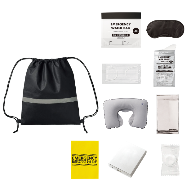【C】防災緊急10点セット リュックタイプ