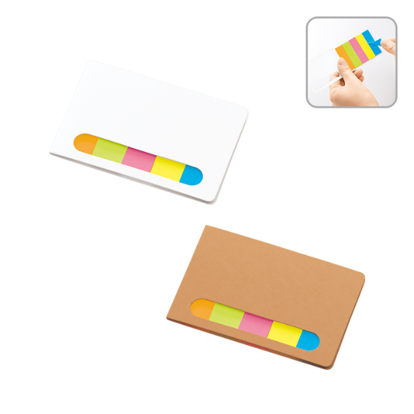 【C】ポケット付箋セット（S）各2色