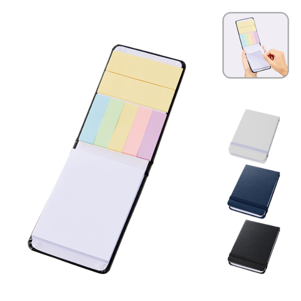 【C】合皮カバー付箋セット（M）