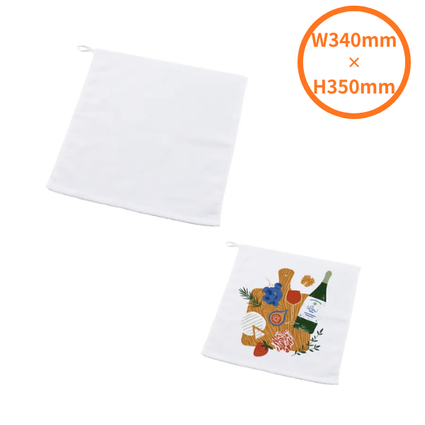 【C】プリントしやすいコットンシャーリングループ付タオル