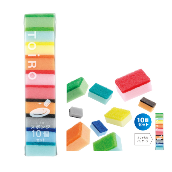 【E】トイロ　スポンジ10個セット