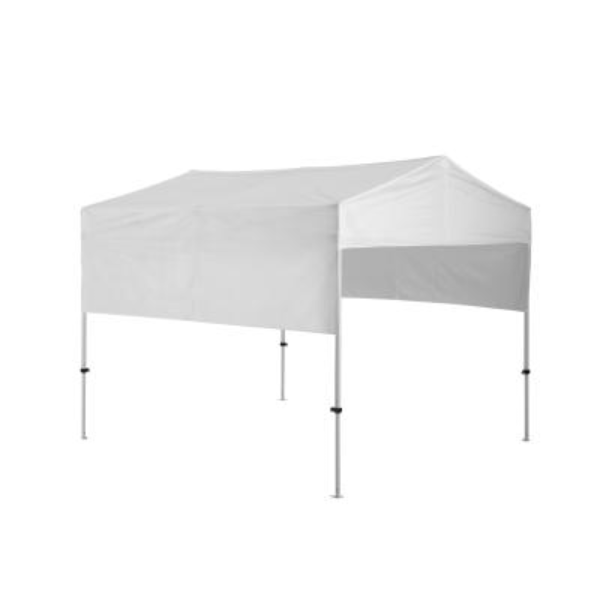ワンタッチ日除けテント（2.7×2.7m）ホワイト