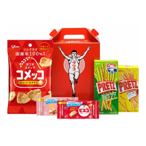 グリコ　袋入りお菓子詰合せ　5点セット