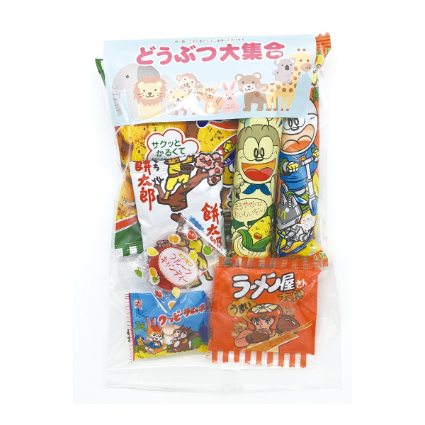 どうぶつ大集合お菓子パック　7点セット