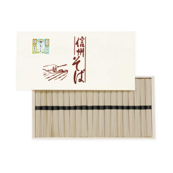 【ZA】信州そば（木箱ギフト）50g×20束入