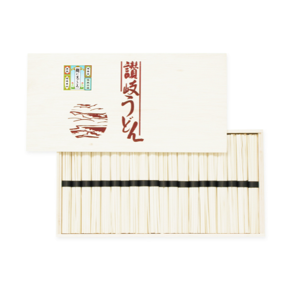 【ZA】讃岐うどん（木箱ギフト）50g×20束入