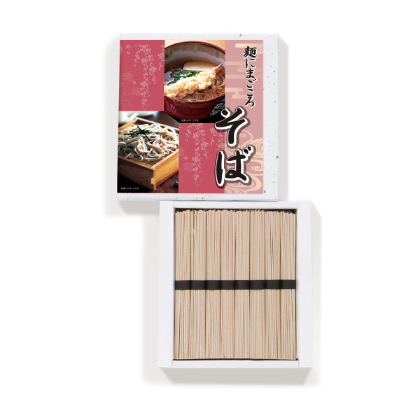 【ZA】麺にまごころそば（紙箱ギフト）50g×8束入