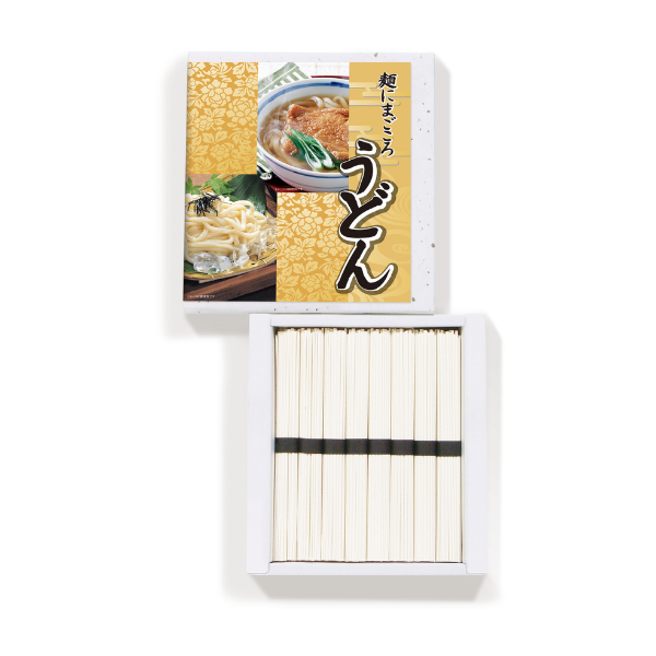 【ZA】麺にまごころうどん（紙箱ギフト）50g×8束入