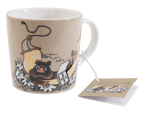 アラビア（ARABIA） ムーミン マグ じゃこうねずみ ベージュ【並行輸入品】