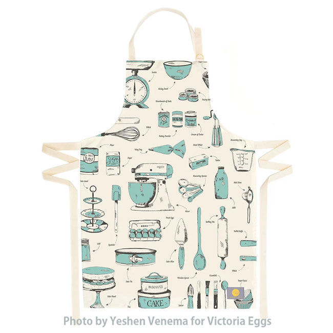 ヴィクトリア エッグス エプロン ベイキング デライト