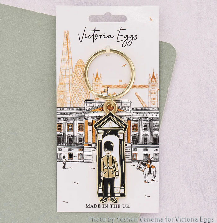 ヴィクトリア エッグス キーホルダー キングズガード