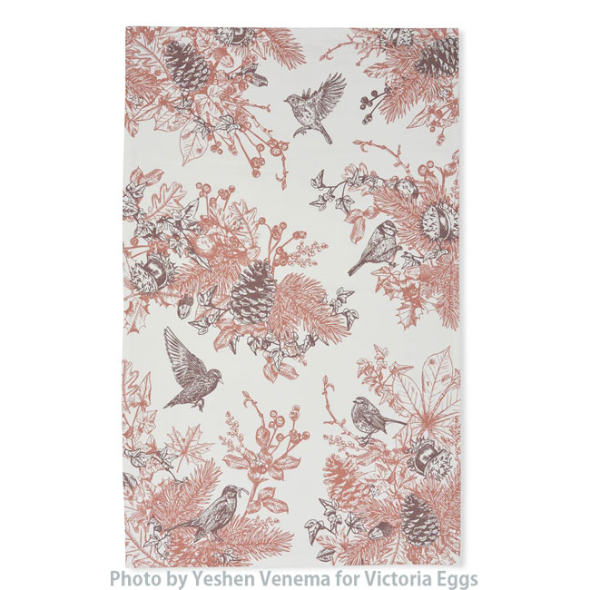 ヴィクトリア エッグス ティータオル オータムガーデン