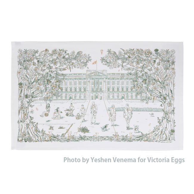 ヴィクトリア エッグス ティータオル ロイヤルファミリー