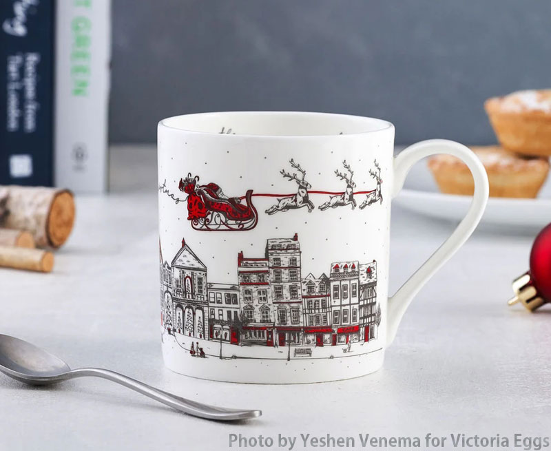 ヴィクトリア エッグス マグ サンタのソリ