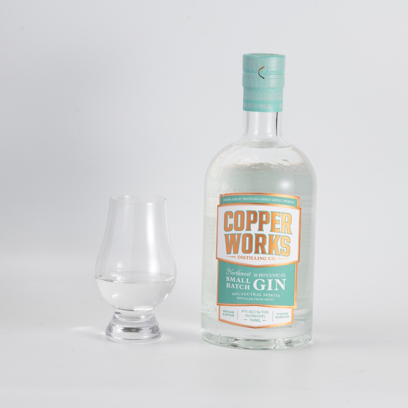 Copperworks Distilling Small Batch Gin