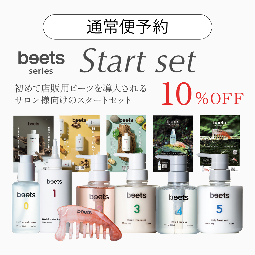 【通常便予約】beetsシリーズ  店販用スタートセット