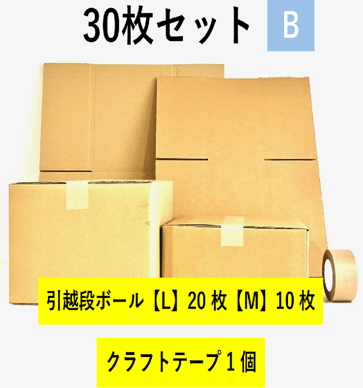 引越セット  30枚セットB