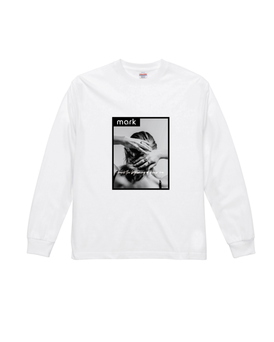 mark オリジナルロンT 【mark】ホワイト