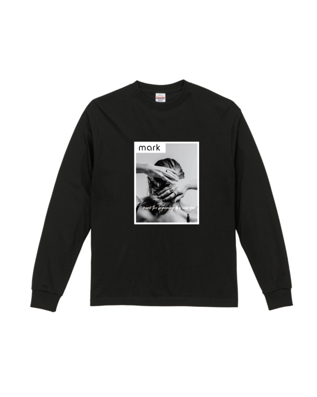 mark オリジナルロンT 【mark 】ブラック