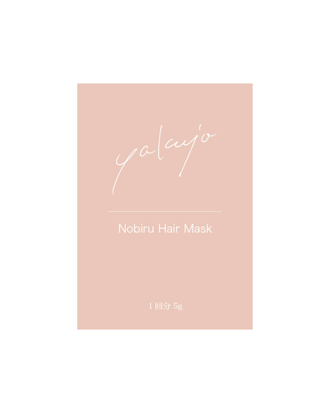 【サシェ】ヤクジョノビールヘアマスク