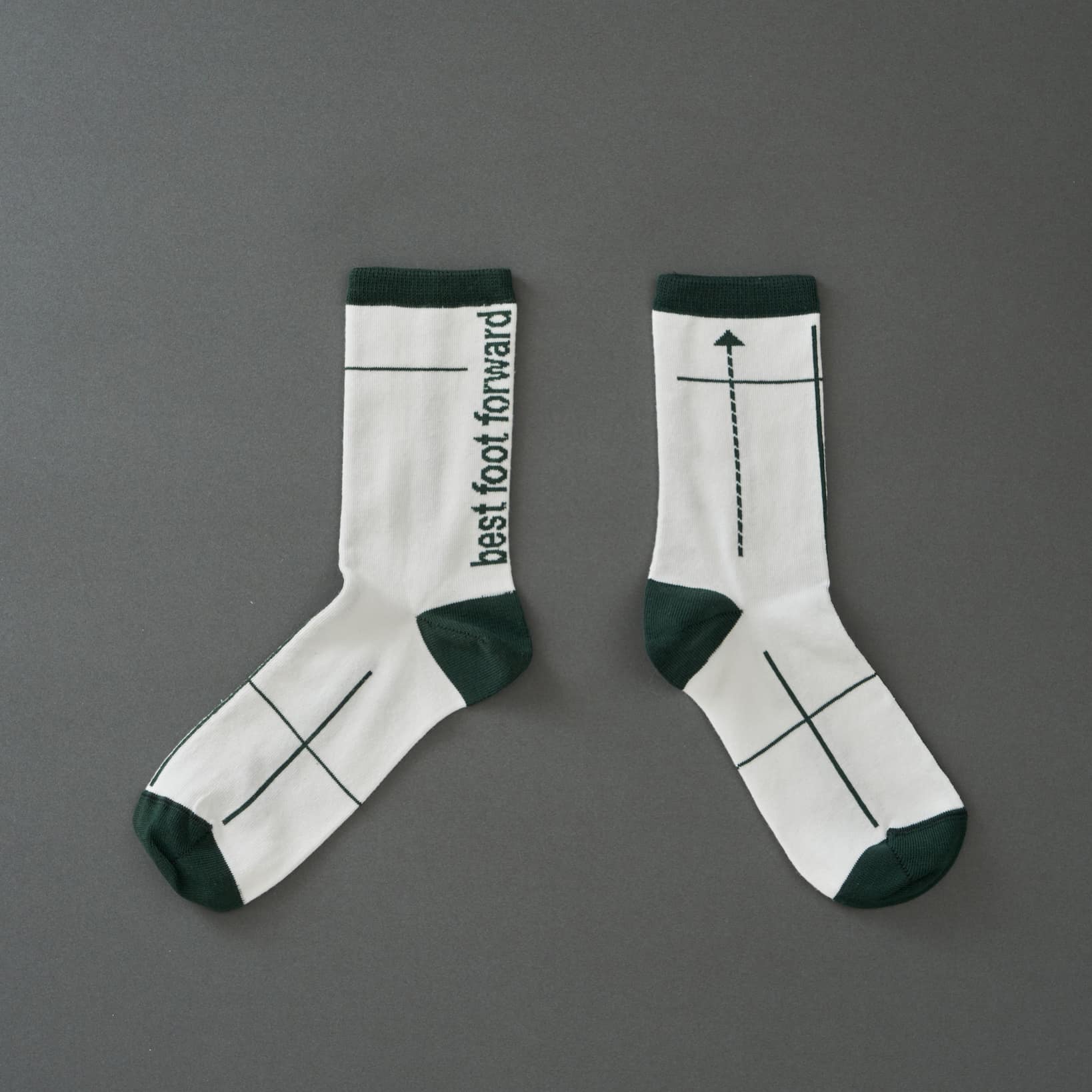 DRAW A LINE　コットン　クルー　（3色・2サイズ）