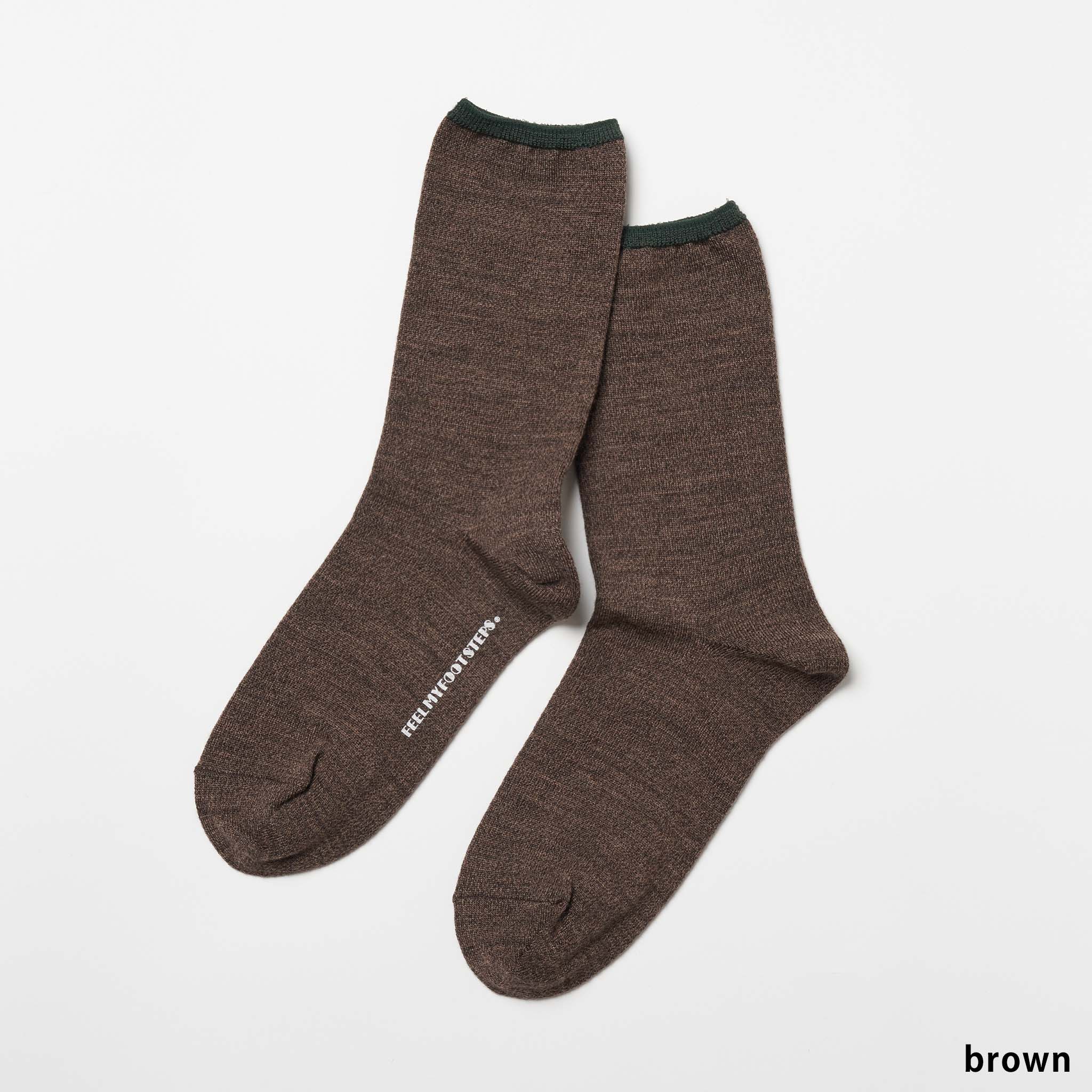 SIMPLE　ウール　ハイクルー　（3色・2サイズ）