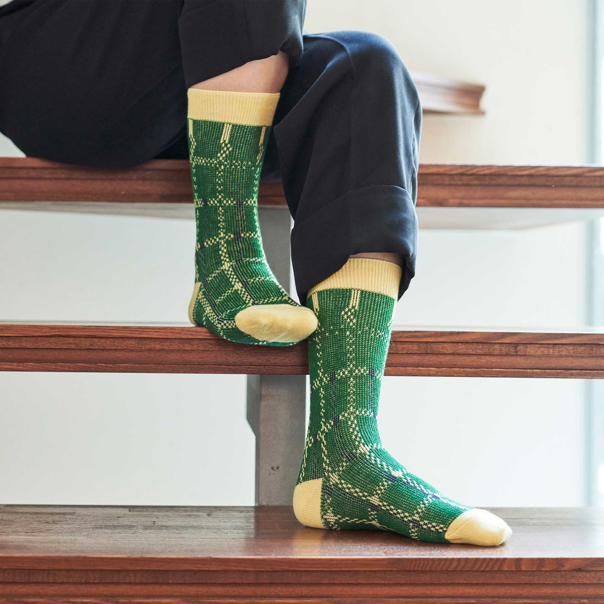 HEATHCRIFF　コットン　クルー　（2色・2サイズ）