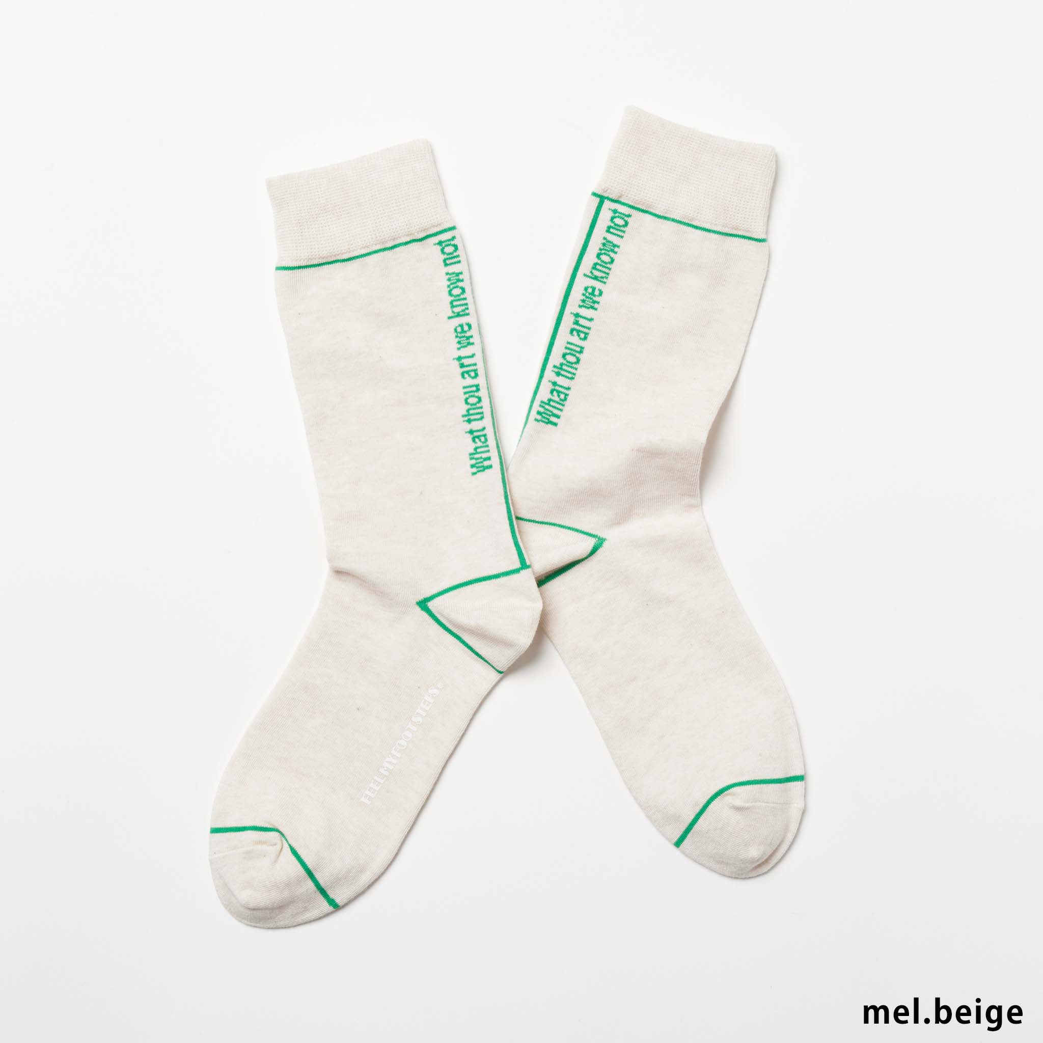 WE KNOW NOT　コットン　クルー　（2色・2サイズ）