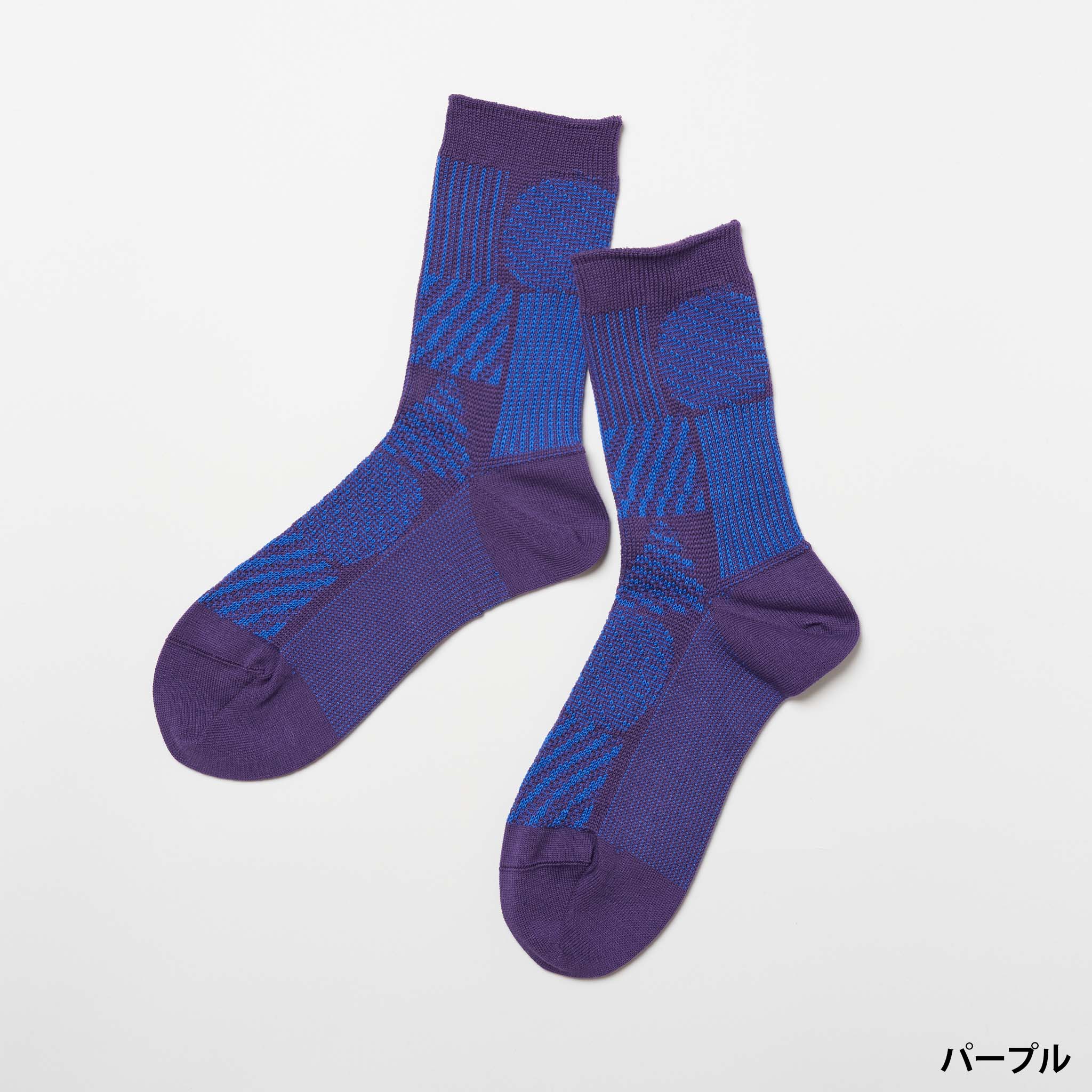 muoto/図形　クルーソックス　（3色）