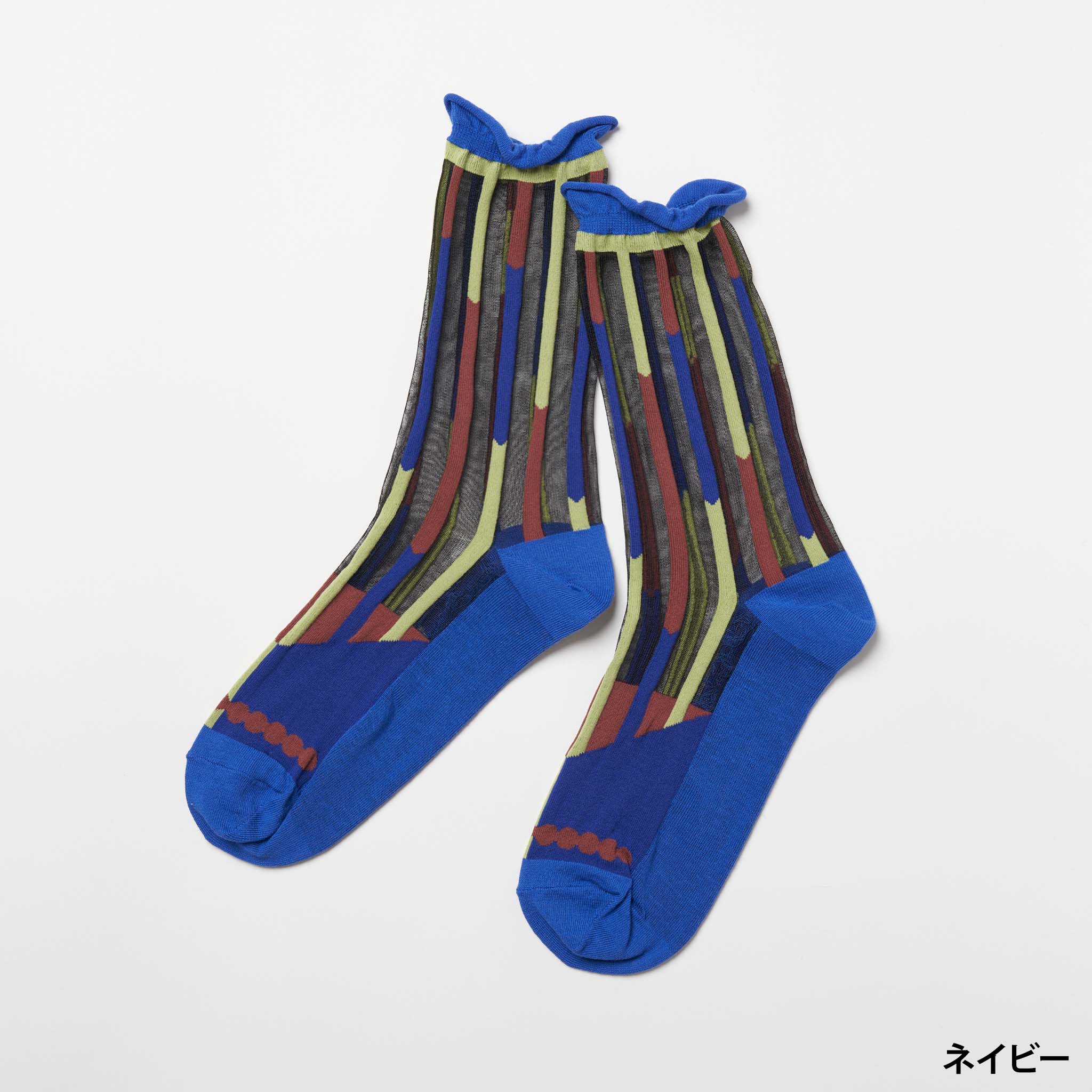 viiva / 線　シースルーソックス　（3色）