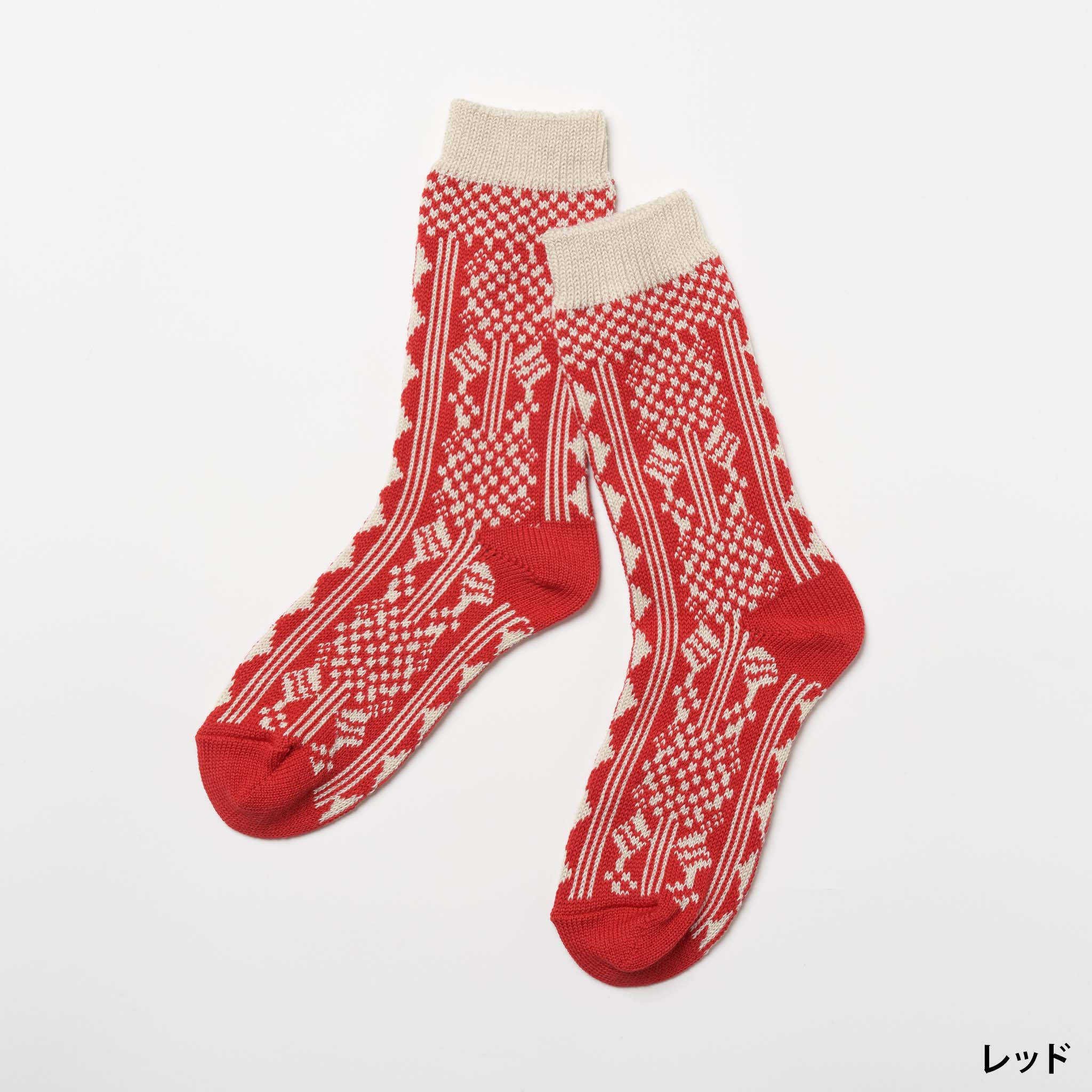 hortensia / あじさい　コットンウールソックス　（3色）