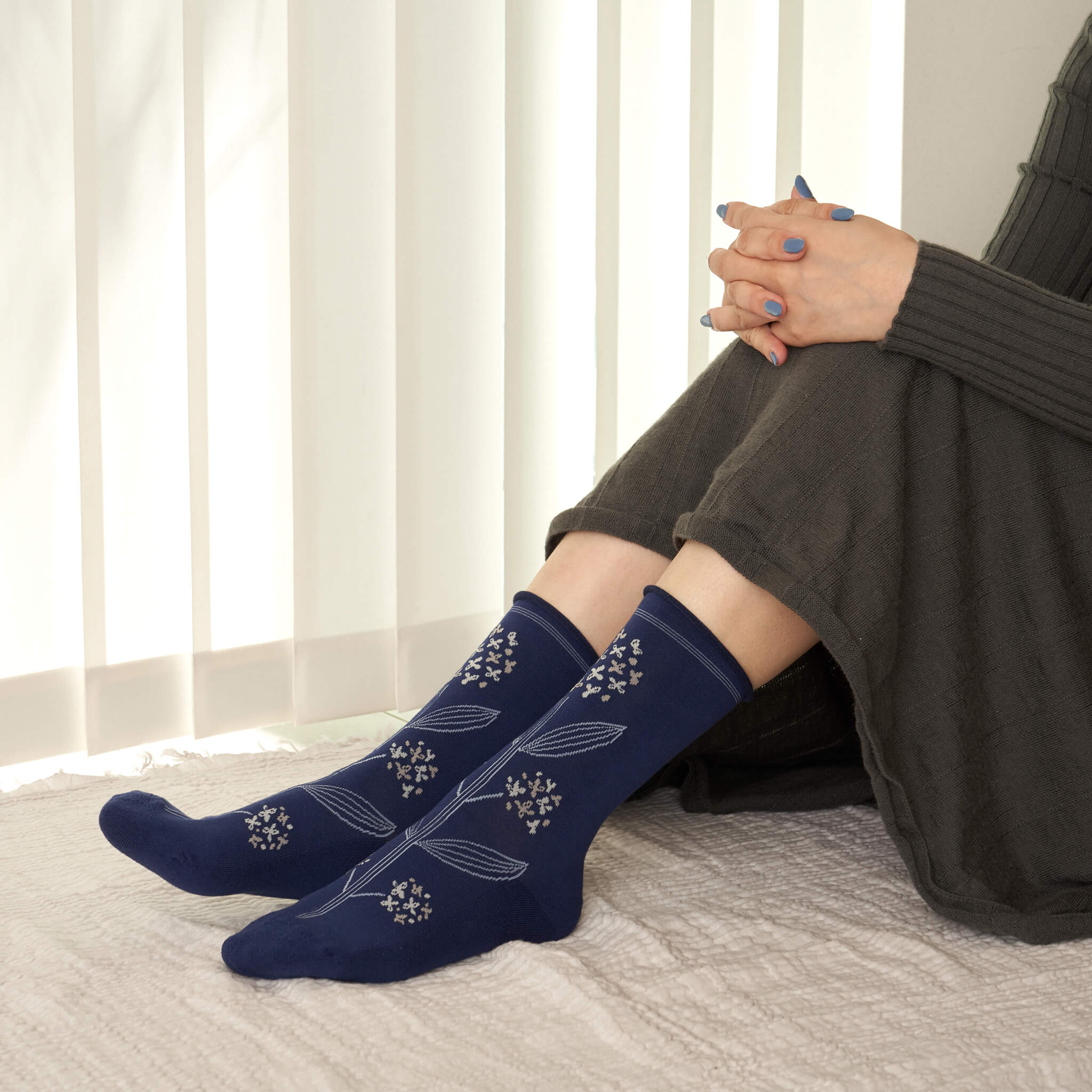 kukka/花　コットン　クルー　（3色）