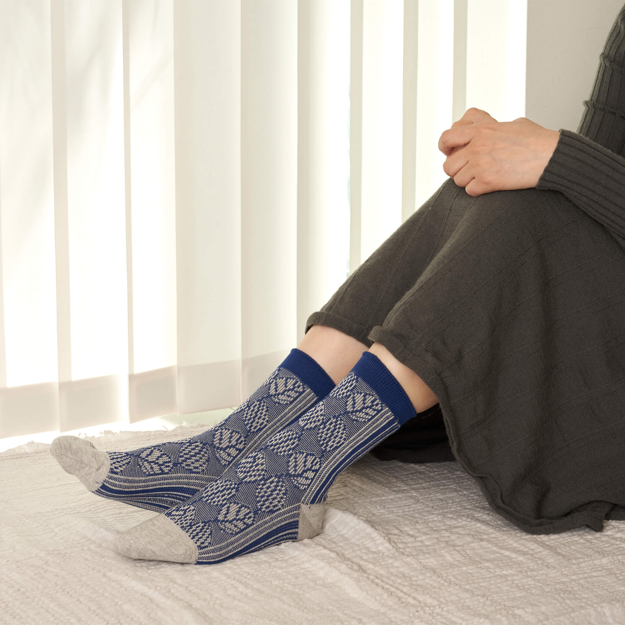 lehti/葉っぱ　コットン　クルー　（3色）