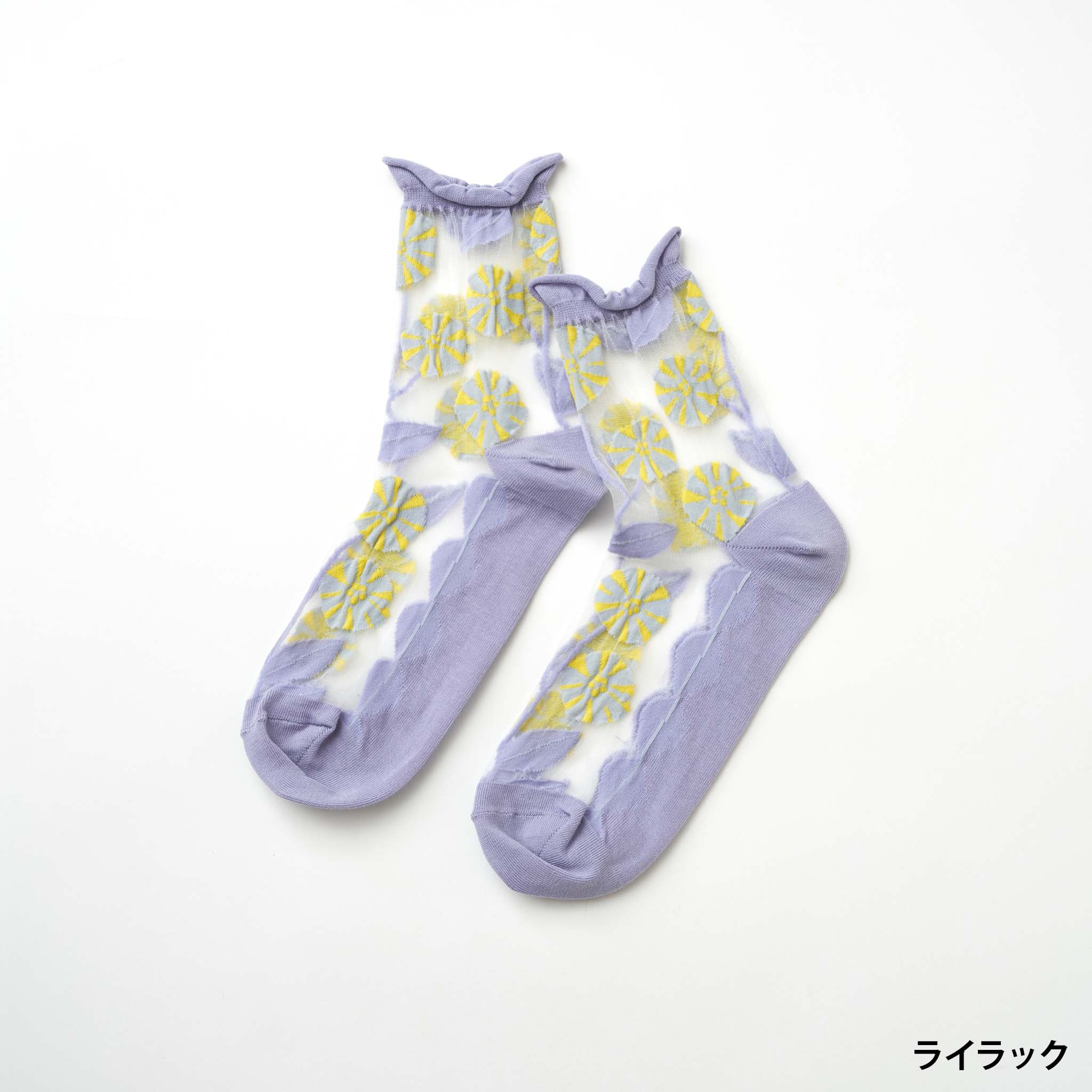 margaret / マーガレット　シースルーソックス　（3色）