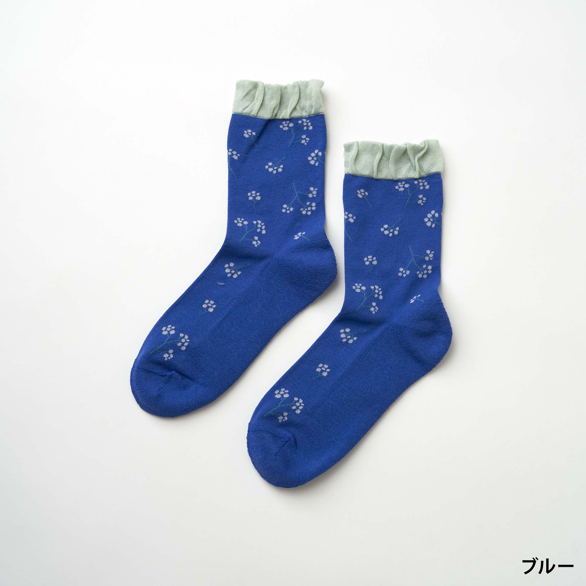 harsokukka / カスミソウ　クルーソックス（3色）