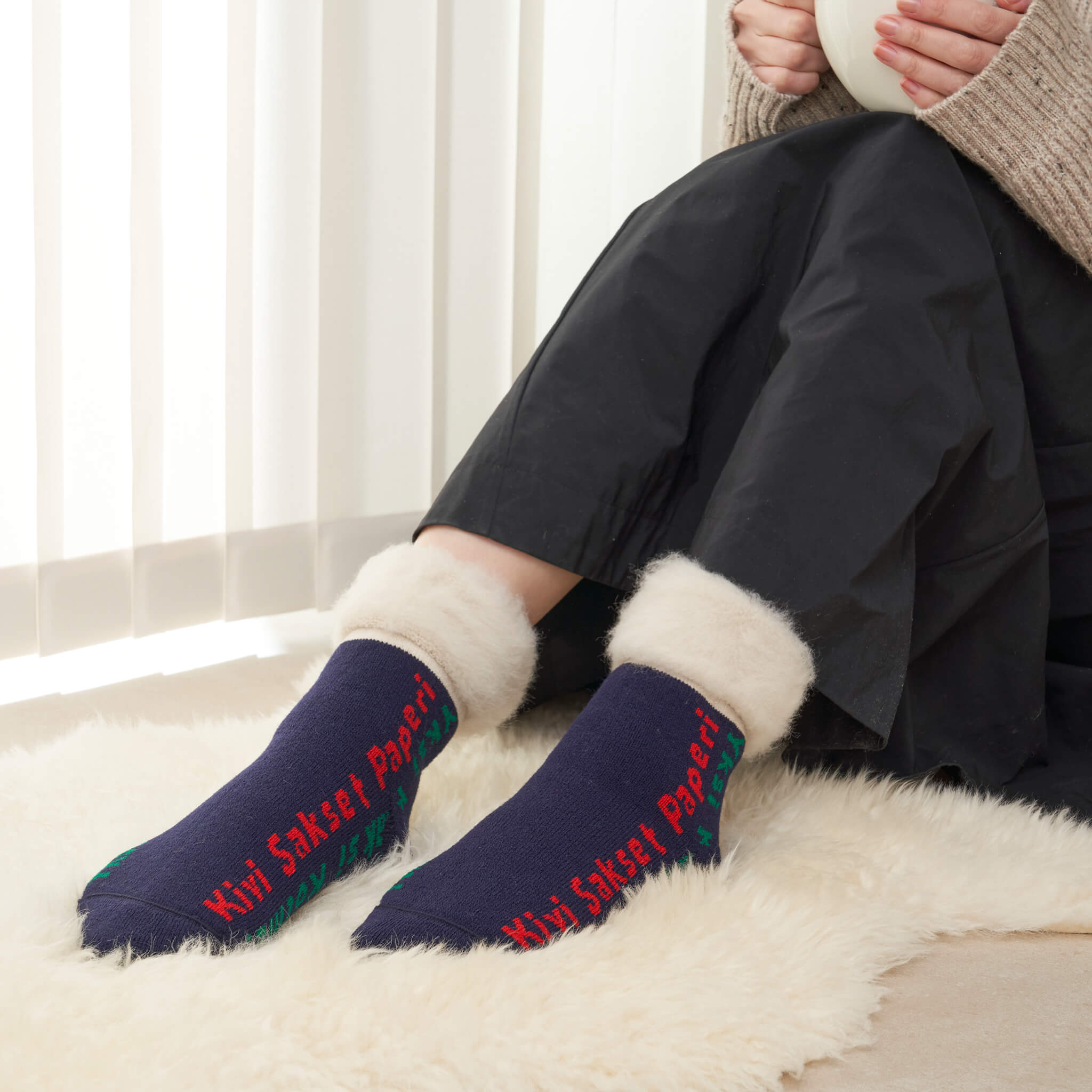 kivi sakset  paperi/じゃんけん　フラッフィー　（4色）