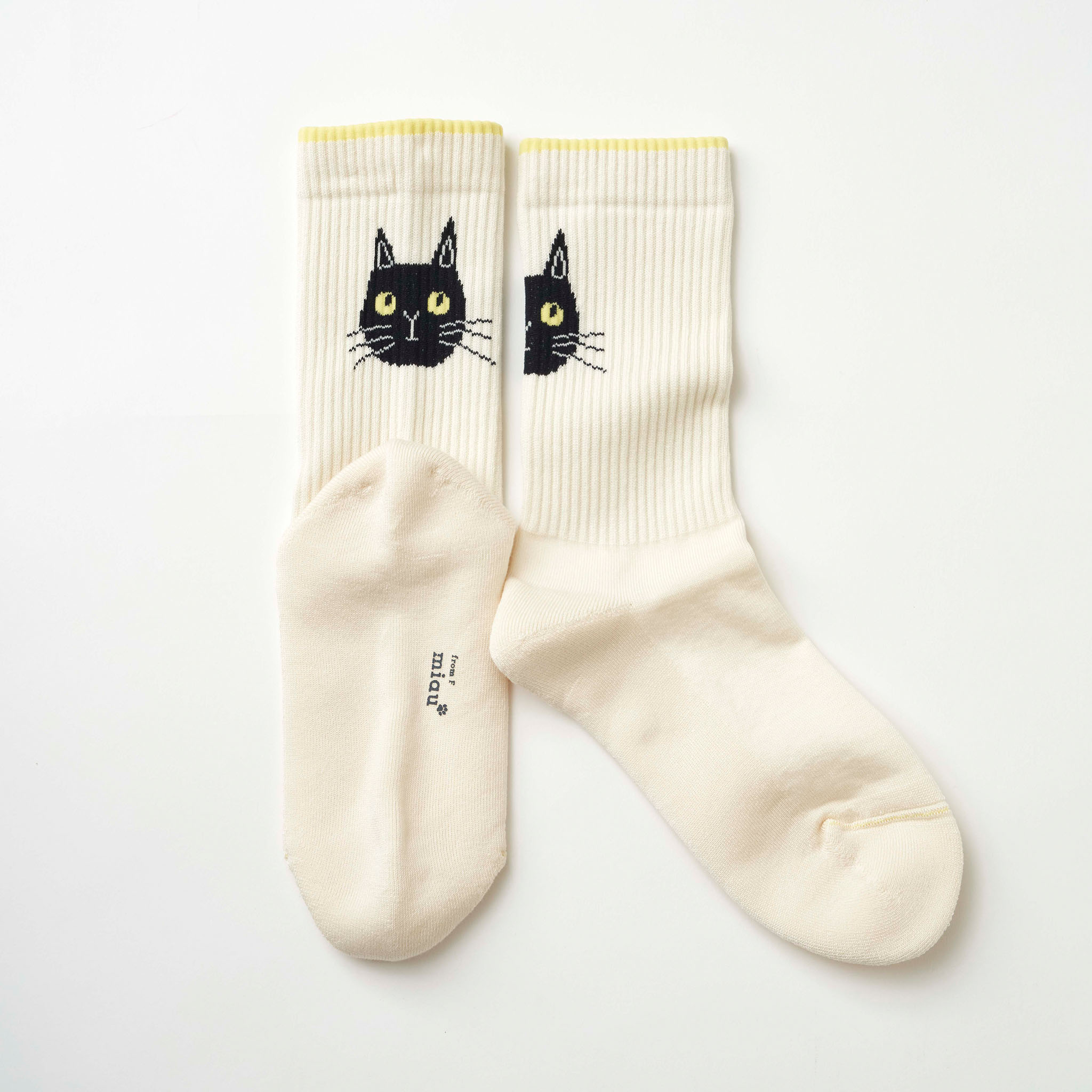 olen / わたしとぼく　コットン　クルー丈ソックス