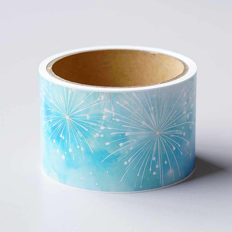 ロール式レールＰＯＰ 花火・水彩