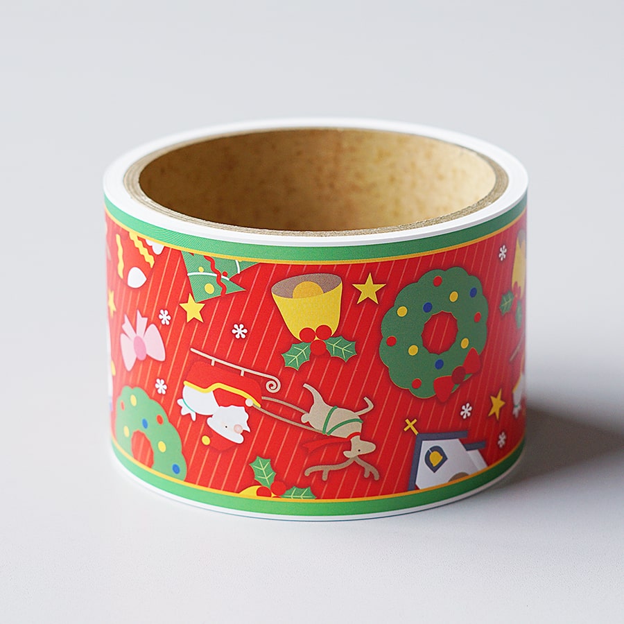 ロール式レールＰＯＰ クリスマス・イラスト